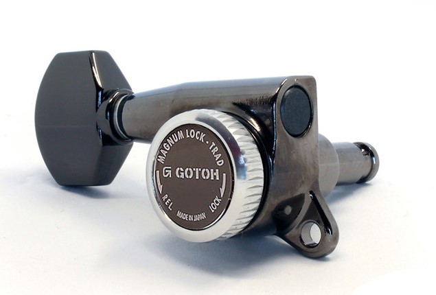 Gotoh SG381-07 Single Machine Head MG-T Locking Right Side 18,5mm Cosmo-Black